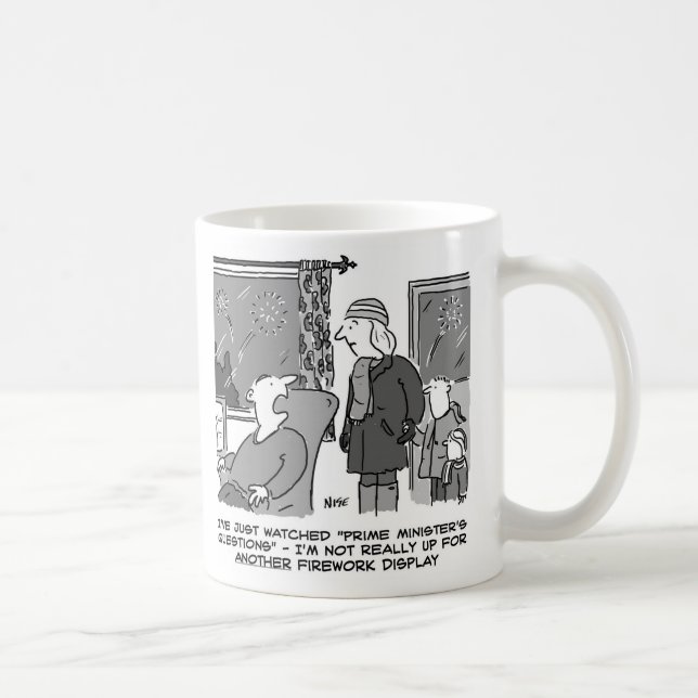Giving the Firework Display a Miss Coffee Mug (Right)