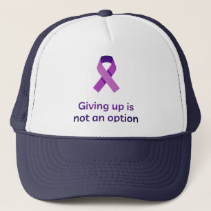 giving up is NOT an option Trucker Hat