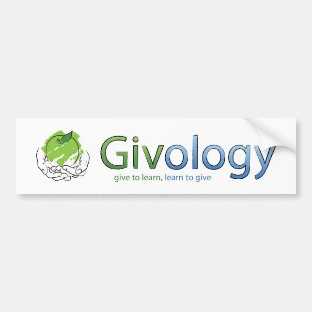 Givology Bumper Sticker (Front)