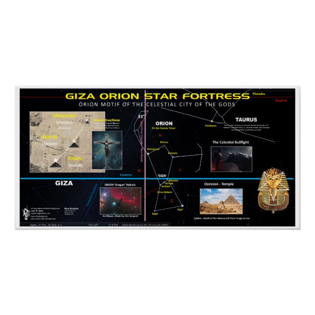 Giza Orion Star Fortress Poster (Front)