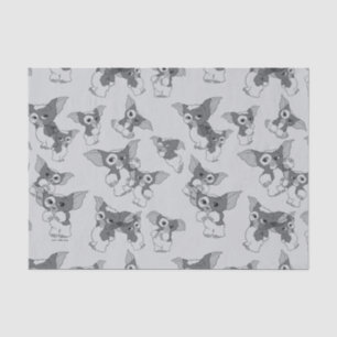 Gizmo Black & White Pattern Tissue Paper