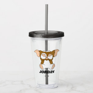 Gizmo Cute Comic Add Your Name Acrylic Tumbler