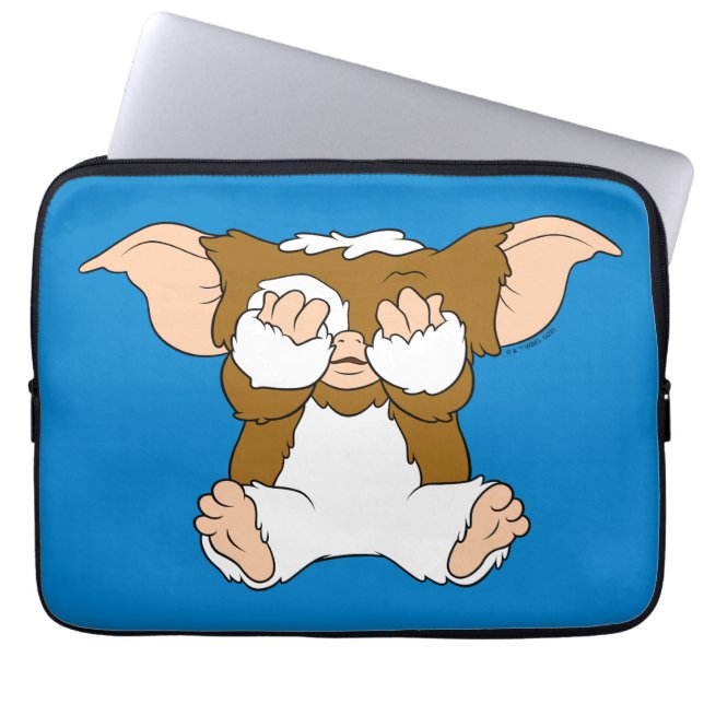 Gizmo | Cute Comic Character Laptop Sleeve (Front)