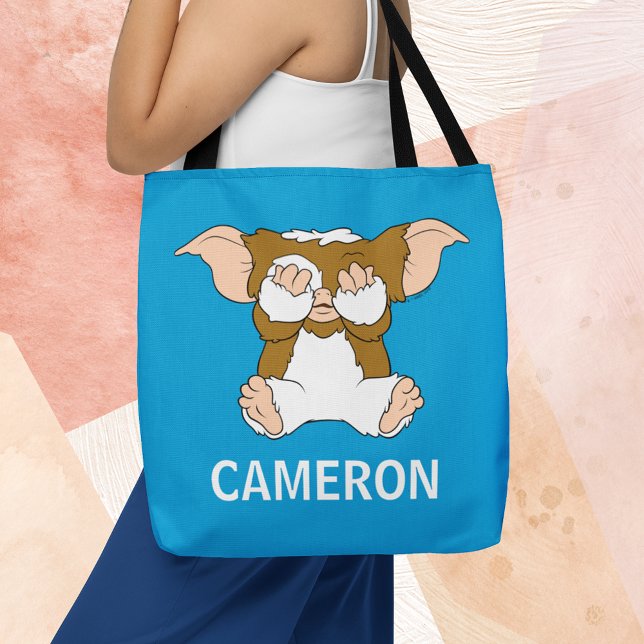 Gizmo | Cute Comic Character Tote Bag (Person carrying tote bag)