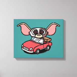 Gizmo   Cute Comic Driver Canvas Print