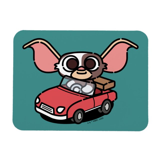Gizmo | Cute Comic Driver Magnet (Horizontal)