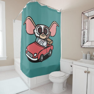 Gizmo Cute Comic Driver Shower Curtain
