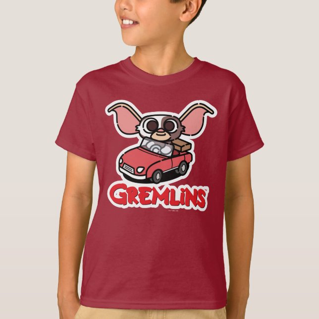 Gizmo | Cute Comic Driver T-Shirt (Front)