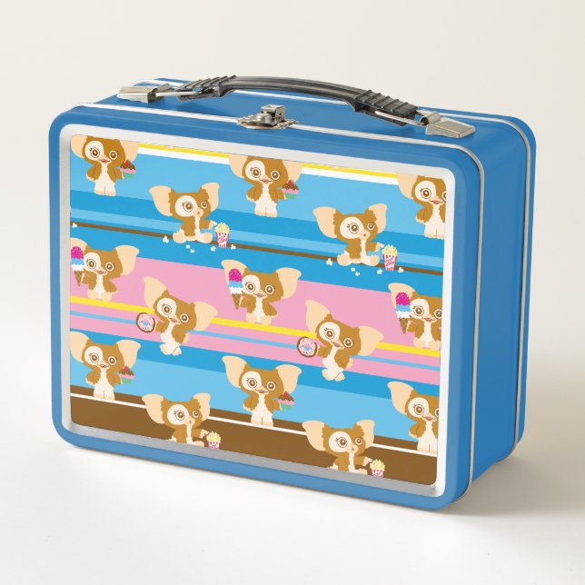 Gizmo | Cute Comic Pattern Metal Lunch Box (Front)