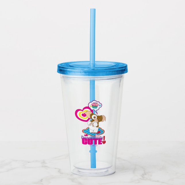 Gizmo | Dangerously Cute Acrylic Tumbler (Front)