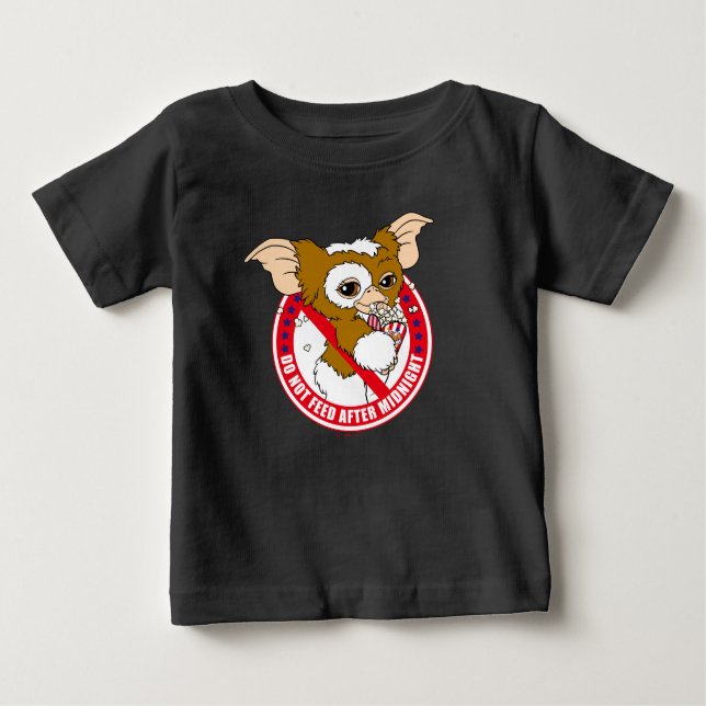 Gizmo | Do Not Feed After Midnight Baby T-Shirt (Front)
