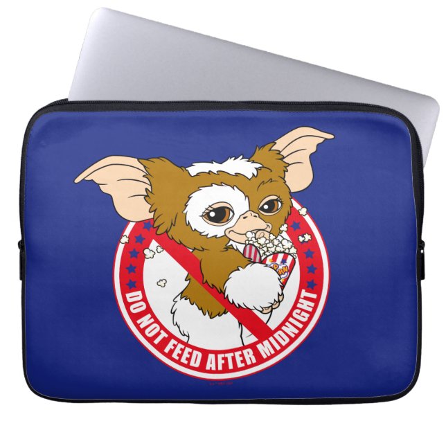 Gizmo | Do Not Feed After Midnight Laptop Sleeve (Front)