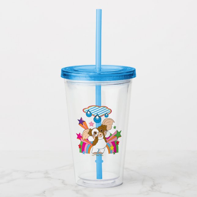 Gizmo | Dreaming of Raindrops Acrylic Tumbler (Front)