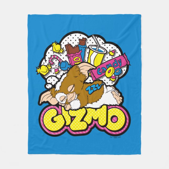 Gizmo | Dreaming of Sweets Fleece Blanket (Front)
