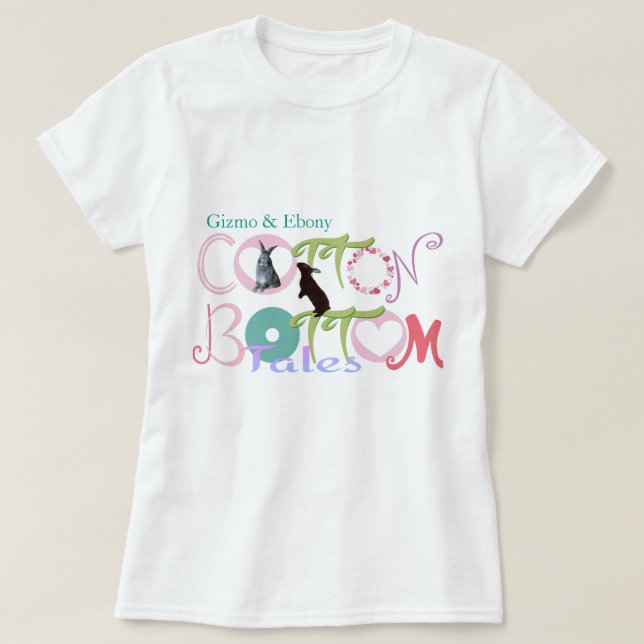 Gizmo & Ebony Cotton Bottom Tales Shirt (Design Front)