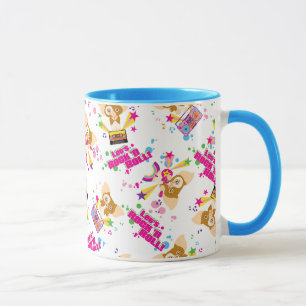 Gizmo   Let's Rock 'n Roll Pattern Mug