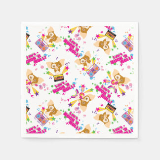 Gizmo | Let's Rock 'n Roll Pattern Napkin