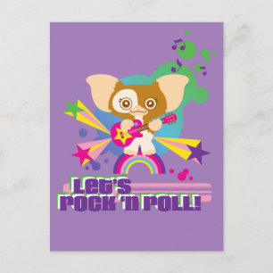 Gizmo Let's Rock 'n Roll Postcard