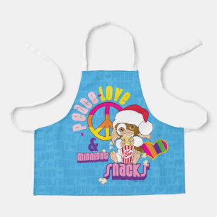Gizmo   Peace Love & Midnight Snacks Apron