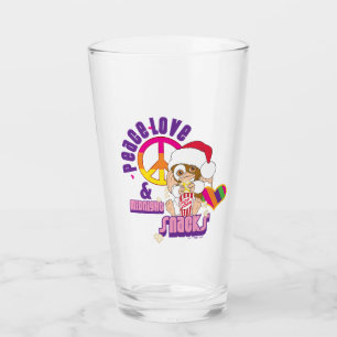 Gizmo Peace Love & Midnight Snacks Glass