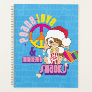 Gizmo Peace Love & Midnight Snacks Planner