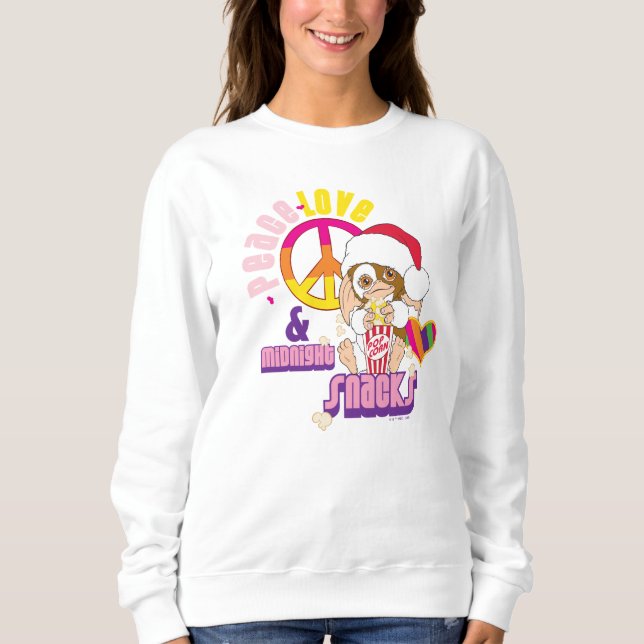 Gizmo | Peace Love & Midnight Snacks Sweatshirt (Front)
