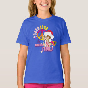 Gizmo   Peace Love & Midnight Snacks T-Shirt