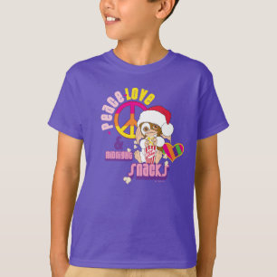 Gizmo   Peace Love & Midnight Snacks T-Shirt