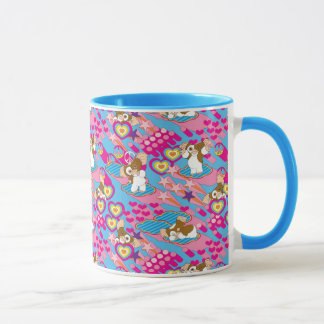 Gizmo | Pink Peace & Love Pattern Mug