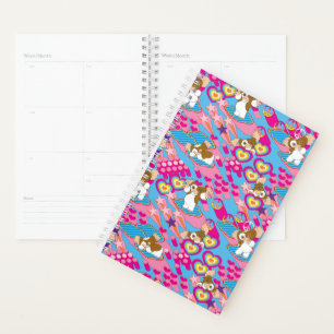 Gizmo   Pink Peace & Love Pattern Planner