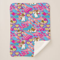Gizmo | Pink Peace & Love Pattern