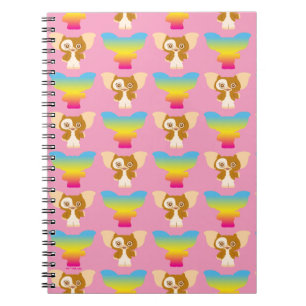 Gizmo Rainbow Pattern Notebook