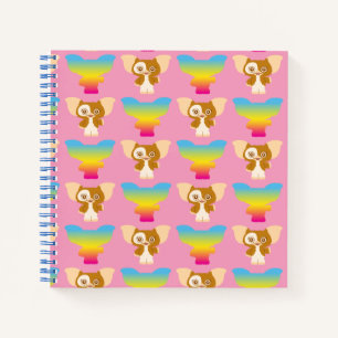 Gizmo Rainbow Pattern Notebook