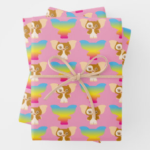 Gizmo   Rainbow Pattern Wrapping Paper Sheet