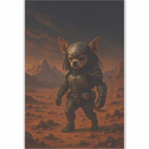 Gizmo the Predator on Mars