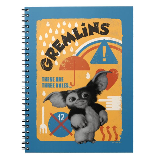 Gizmo | There Are Three Rules Notebook (Front)