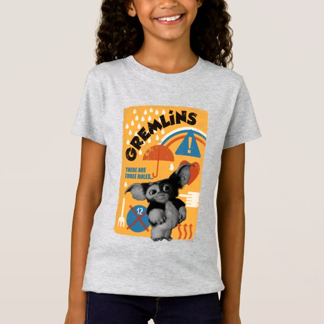 Gizmo | There Are Three Rules T-Shirt (Front)