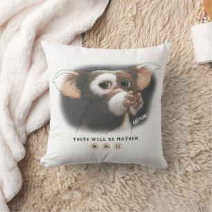 Gizmo There Will Be Mayhem Cushion