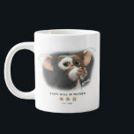 Gizmo There Will Be Mayhem Large Coffee Mug<br><div class="desc">Featuring the adorable yet unpredictable Gizmo™ from Gremlins™, this charming design captures the sweet innocence that fans know comes with a mischievous twist. With soft, detailed illustration and expressive eyes, the artwork perfectly balances cute and chaotic — a reminder that even the most lovable creatures come with a few important...</div>