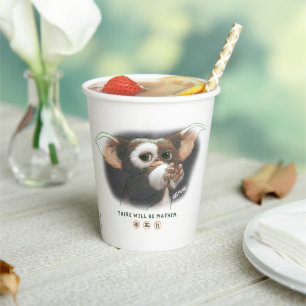 Gizmo There Will Be Mayhem Paper Cups