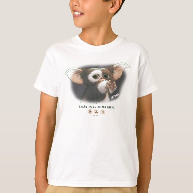 Gizmo There Will Be Mayhem T-Shirt (Front)