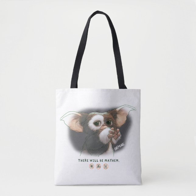 Gizmo There Will Be Mayhem Tote Bag (Front)