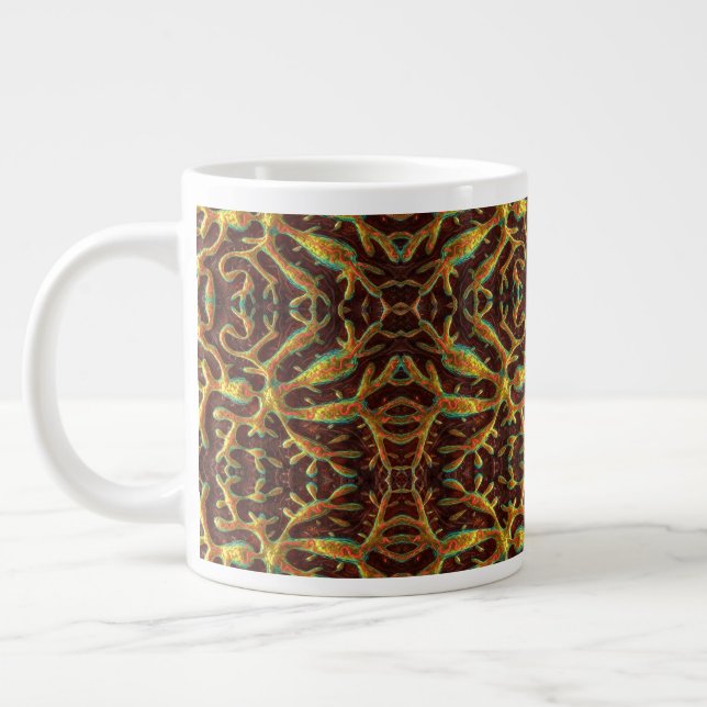 GizWizard Party Large Coffee Mug (Left)