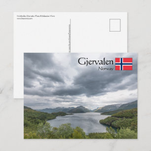 Gjervalen Norway Postcard