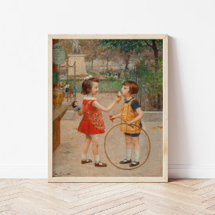 Glaces du Jour   Victor Gabriel Gilbert Poster