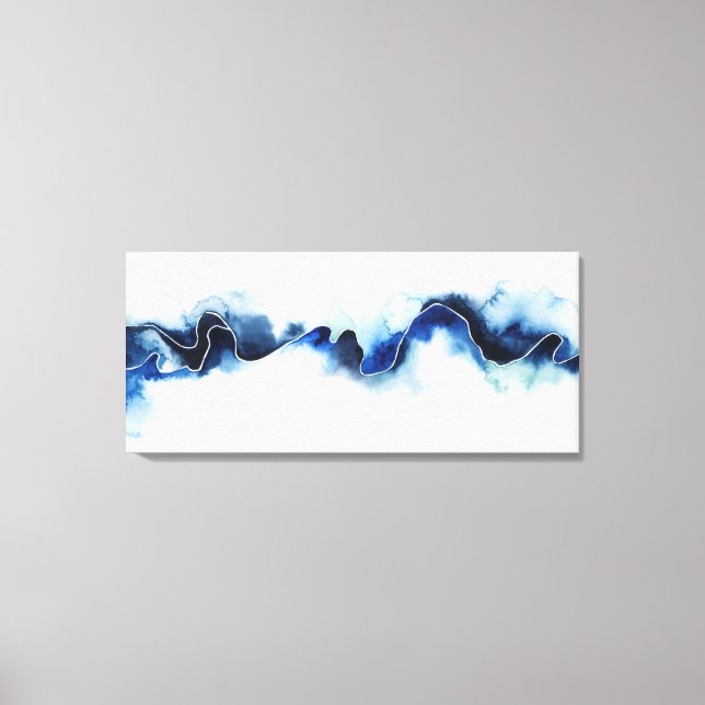 Glacial Break Canvas Print (Front)