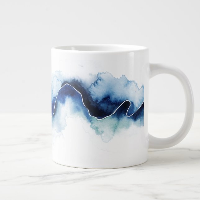 Glacial Break Large Coffee Mug (Right)