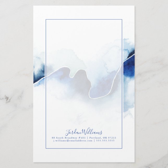 Glacial Break Stationery (Front)