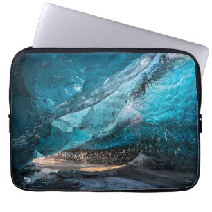 Glacial Cave Vatnajoekull National Park, Iceland Laptop Sleeve