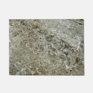 Glacial Ice Abstract Nature Texture Doormat